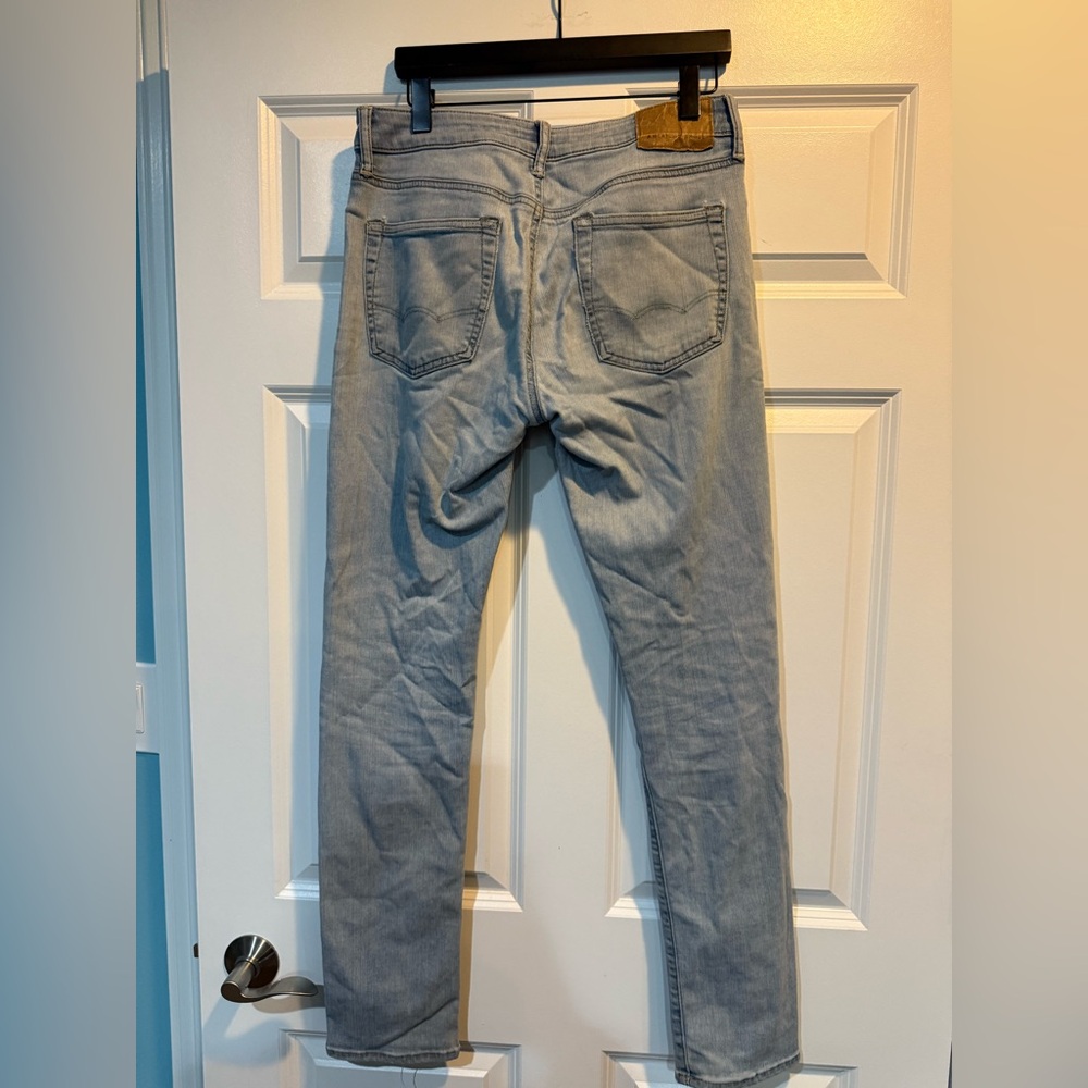 American Eagle Light Blue Men's Jeans Size 31/34 - Picture 2 of 4